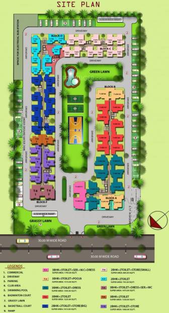  sapphire Images for Site Plan of SCC Sapphire