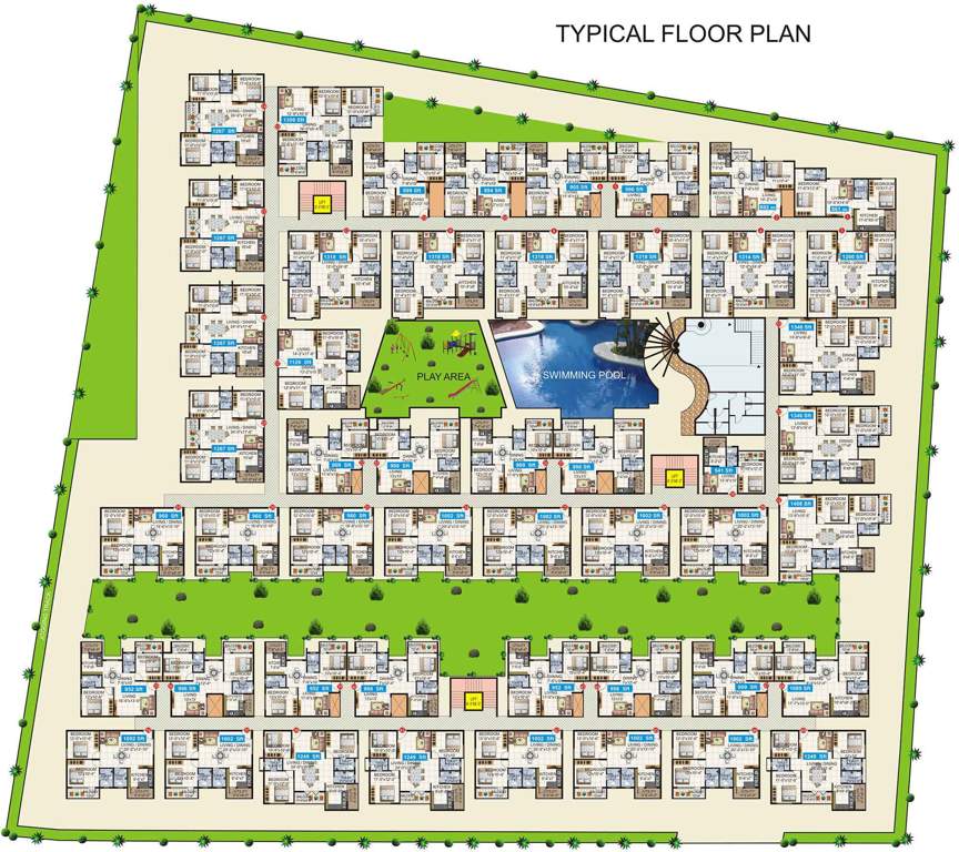 fortune Images for Cluster Plan of Mahaveer Fortune