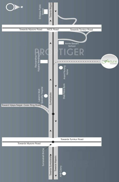 fortune Images for Location Plan of Mahaveer Fortune