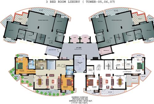 crown-heights Images for Cluster Plan of Ansal Crown Heights