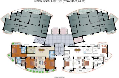  crown-heights Images for Cluster Plan of Ansal Crown Heights