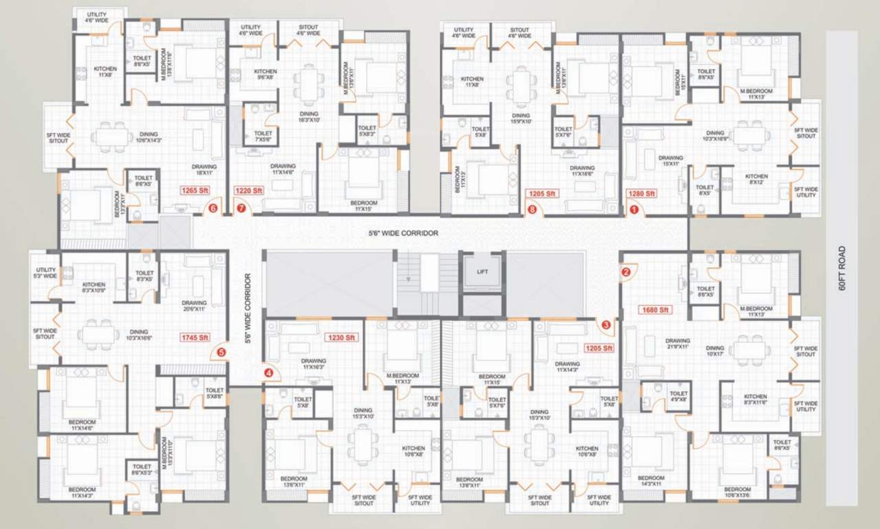 Images for Cluster Plan of Saroj Cosmos