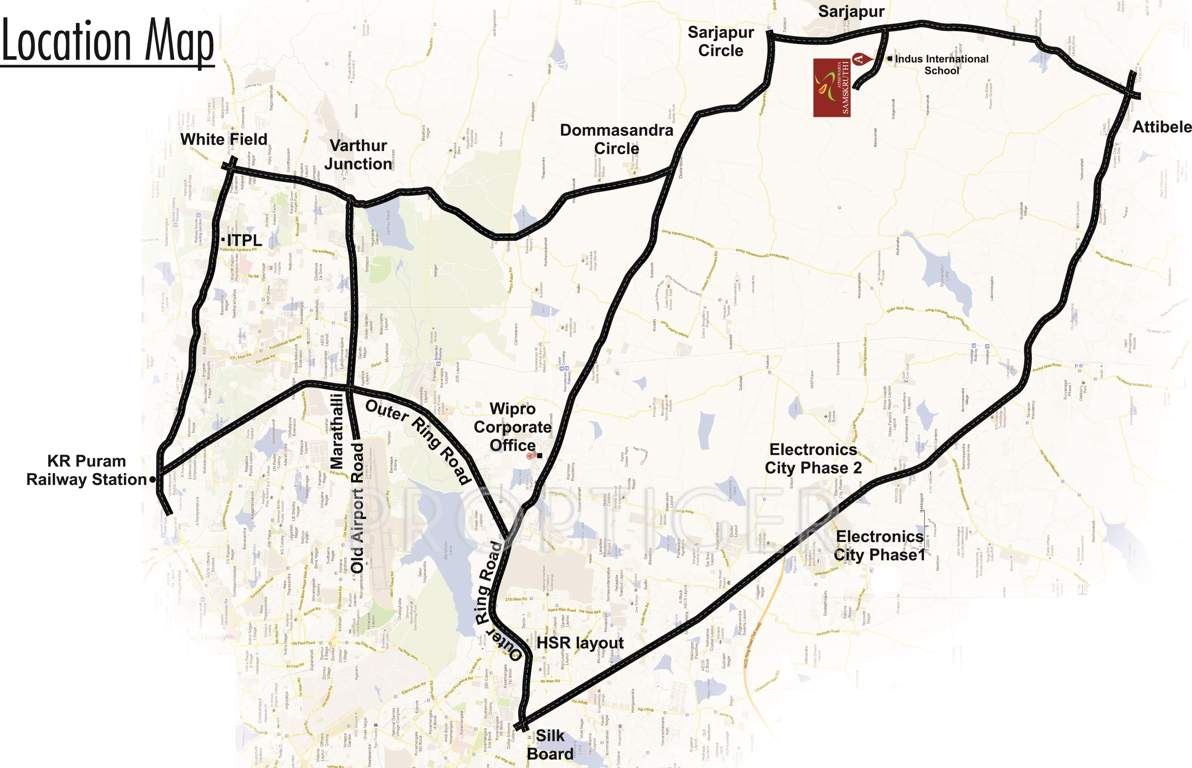 samskruthi Images for Location Plan of Aisshwarya Samskruthi