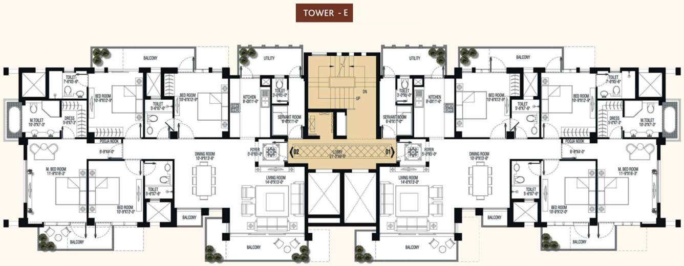 heritage max Images for Cluster Plan of Conscient Heritage Max