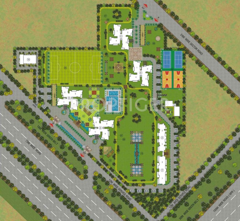 heritage max Images for Master Plan of Conscient Heritage Max