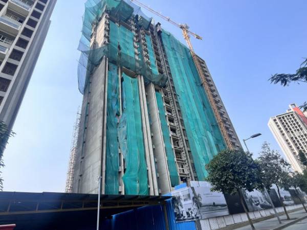 Tower 1 Construction Status Feb-24 constructionStatus of Lodha Belmondo