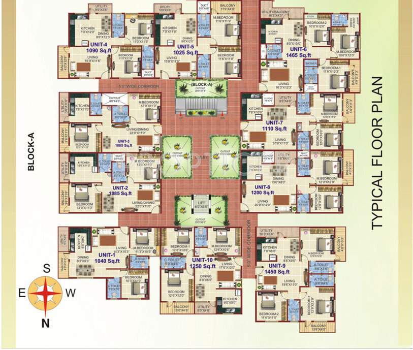 Images for Cluster Plan of PSR Flora