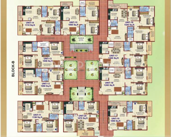 Images for Cluster Plan of PSR Flora