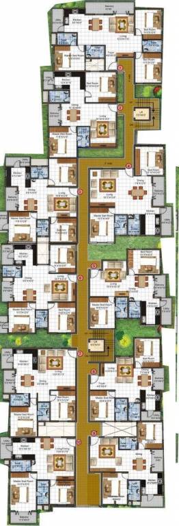 Images for Cluster Plan of GR Shruthi Nivas