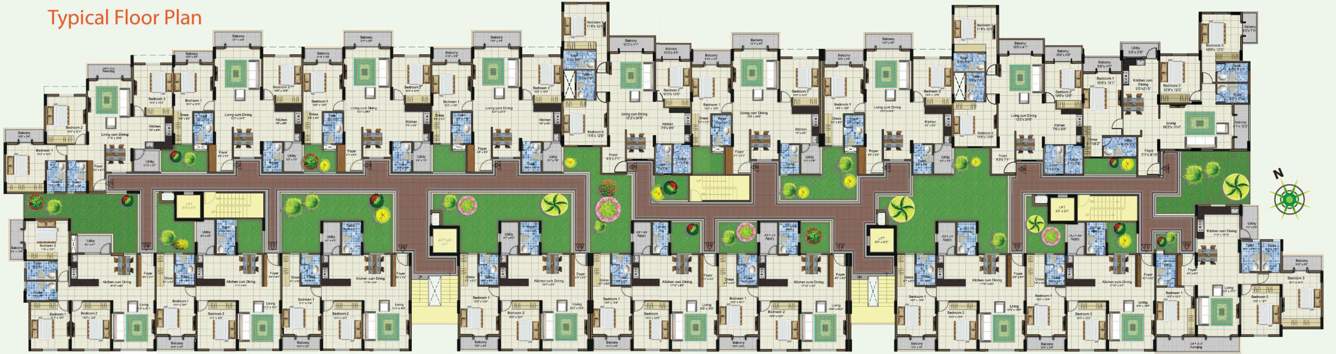 sagar nivas Images for Cluster Plan of GR Sagar Nivas