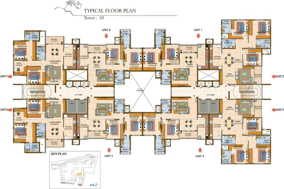 Images for Cluster Plan of Prestige Royale Gardens