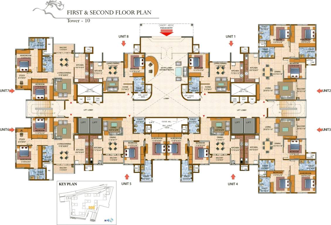 Images for Cluster Plan of Prestige Royale Gardens