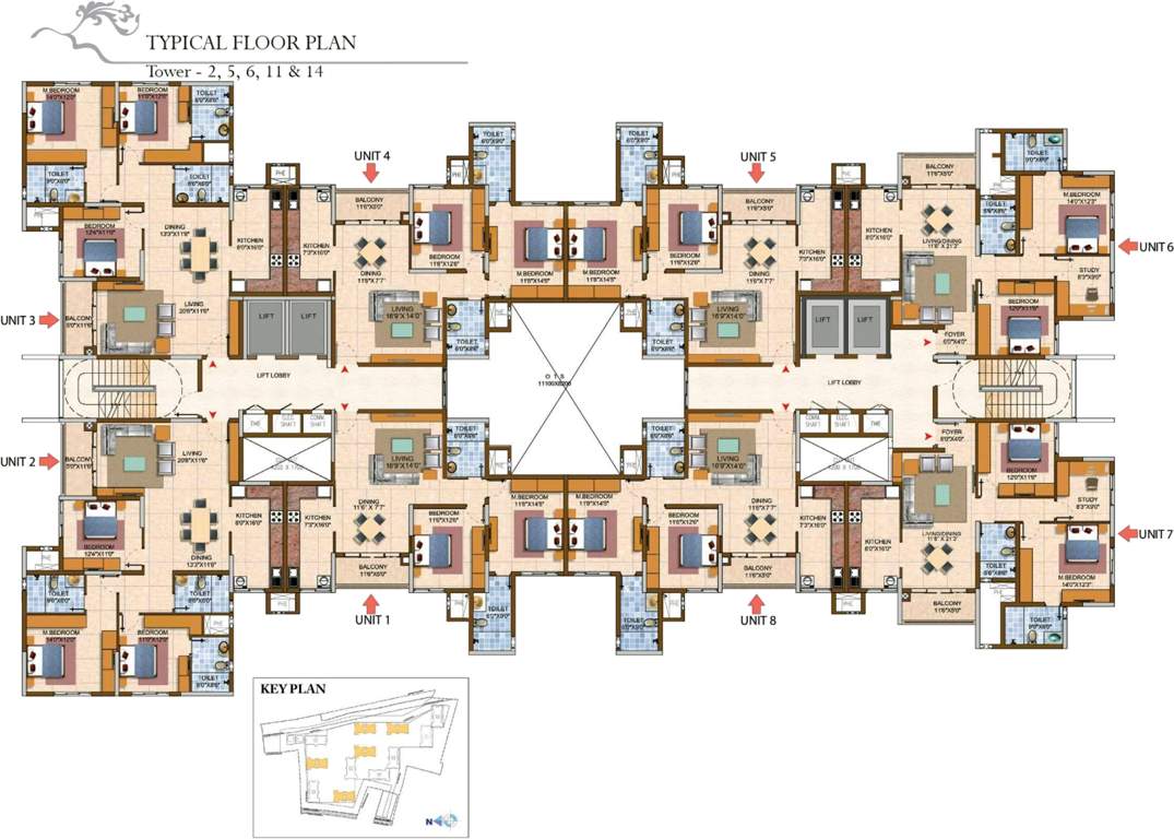 Images for Cluster Plan of Prestige Royale Gardens