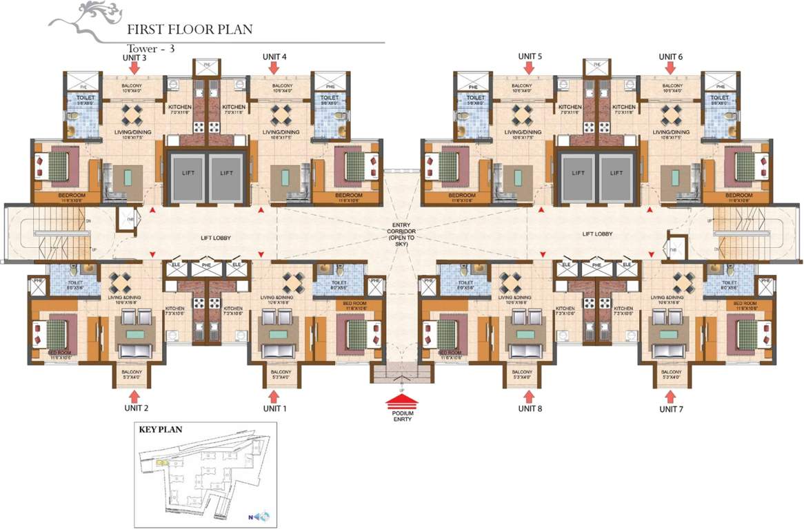 Images for Cluster Plan of Prestige Royale Gardens