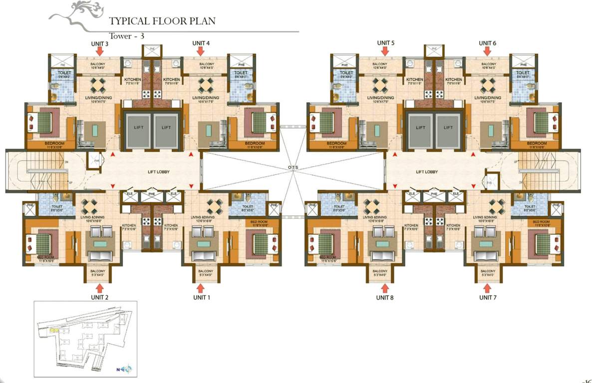 Images for Cluster Plan of Prestige Royale Gardens