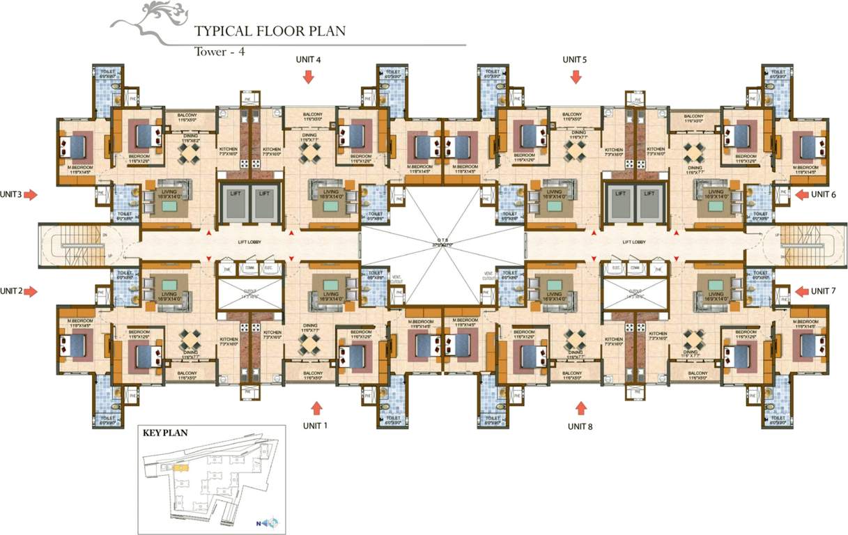 Images for Cluster Plan of Prestige Royale Gardens