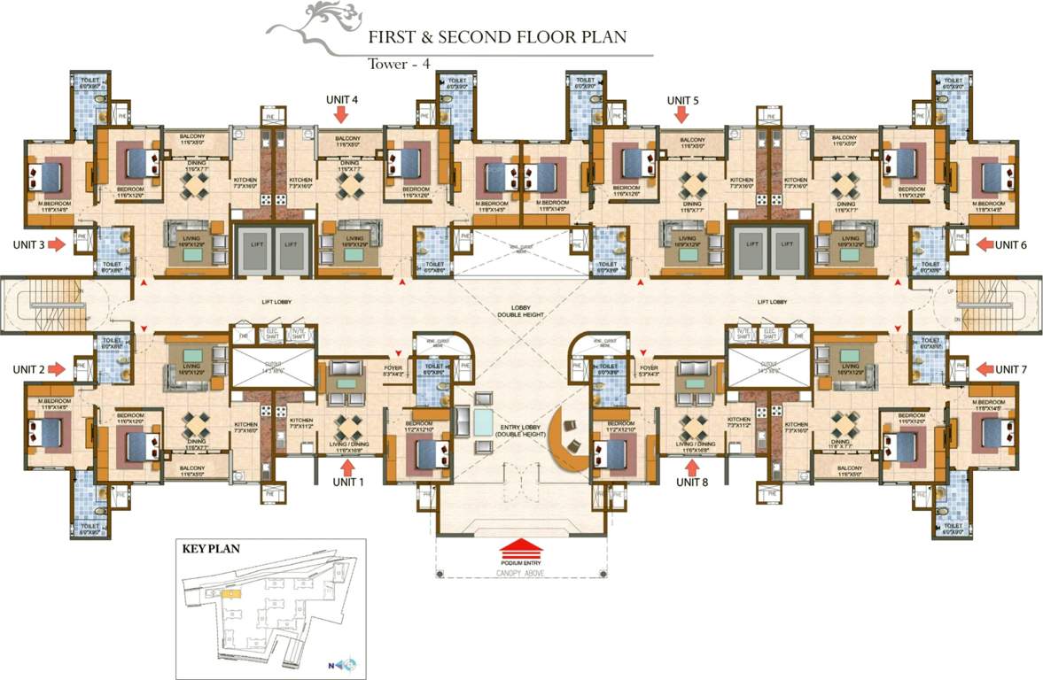 Images for Cluster Plan of Prestige Royale Gardens