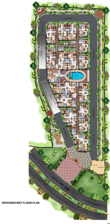  classic Images for Cluster Plan of Srinivasa Classic