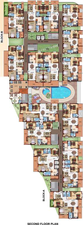  classic Images for Cluster Plan of Srinivasa Classic