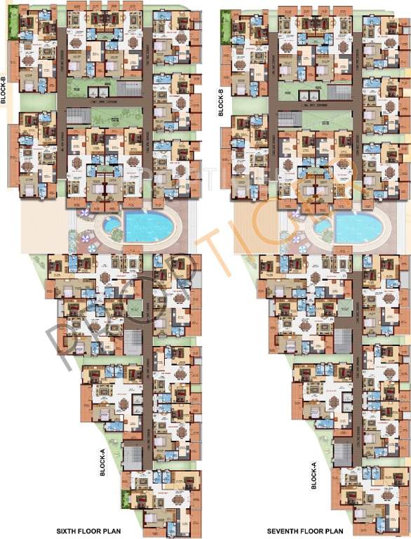  classic Images for Cluster Plan of Srinivasa Classic