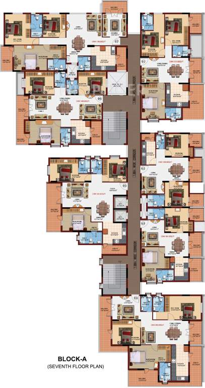  classic Images for Cluster Plan of Srinivasa Classic