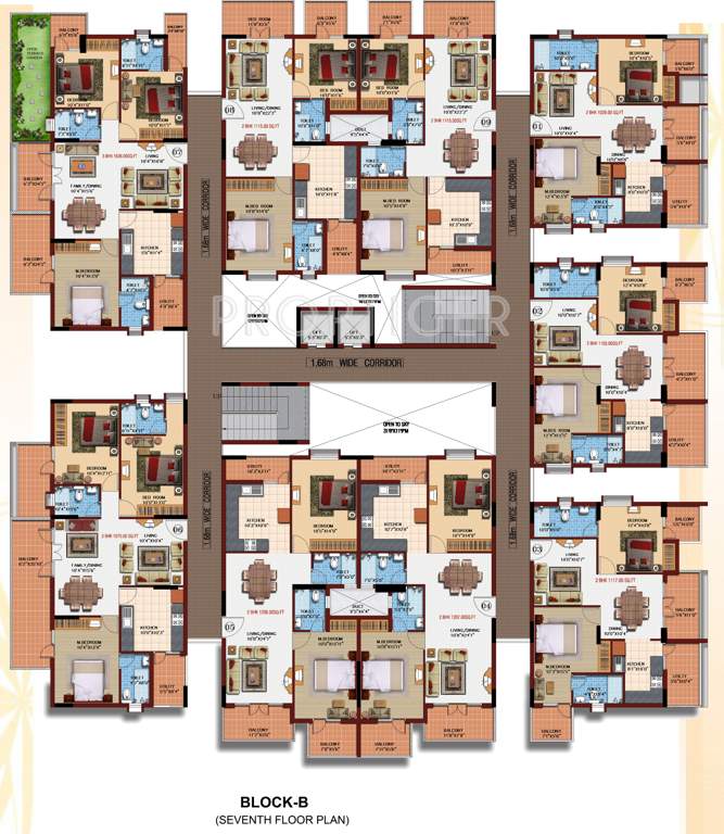 classic Images for Cluster Plan of Srinivasa Classic