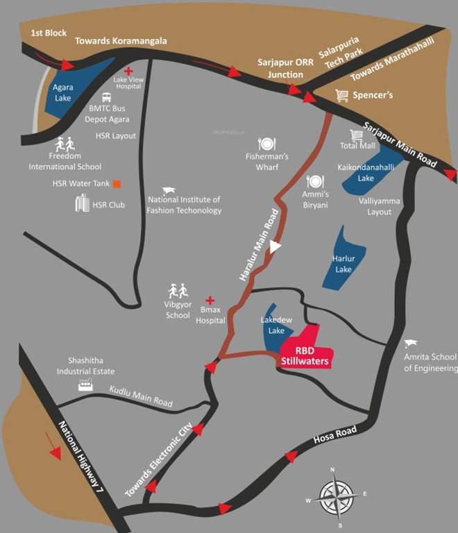 stillwaters villa Images for Location Plan of RBD Stillwaters Villa