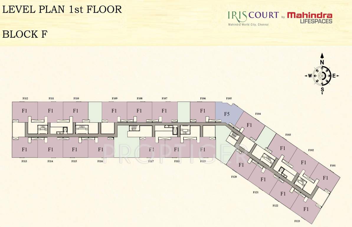 Images for Cluster Plan of Mahindra Iris Court