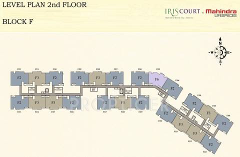 2 3 Bhk Cluster Plan Image Mahindra Lifespaces Developers Iris Court For Sale At Singaperumal Koil Chennai Proptiger Com