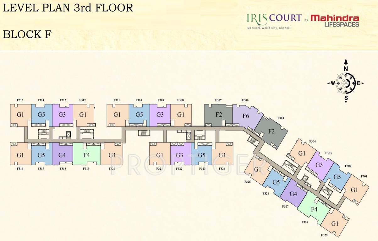 Images for Cluster Plan of Mahindra Iris Court