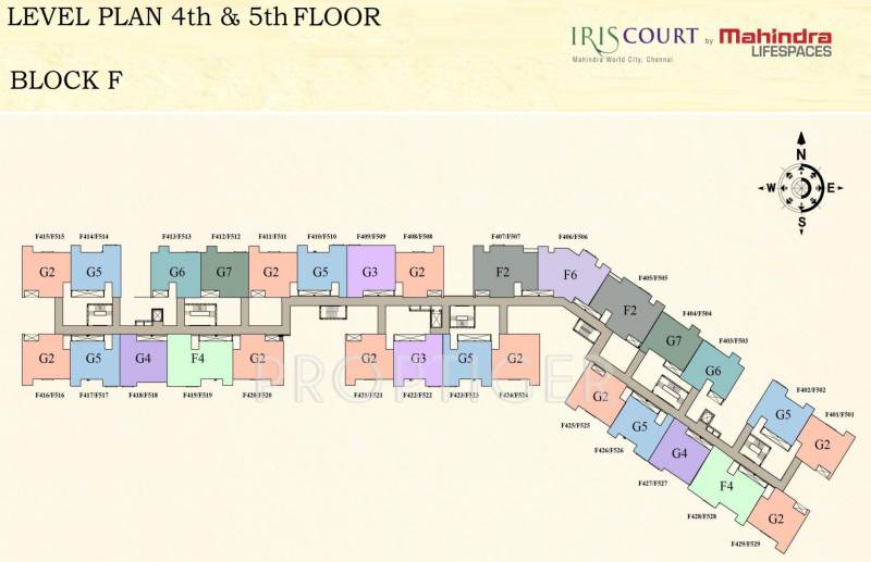 Images for Cluster Plan of Mahindra Iris Court