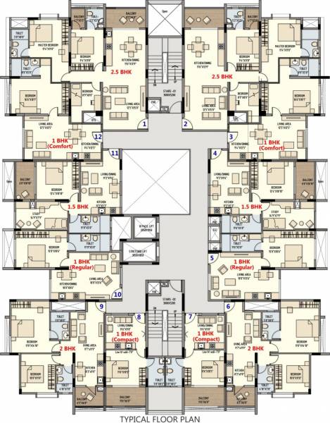 Images for Cluster Plan of DivyaSree Serene Nest