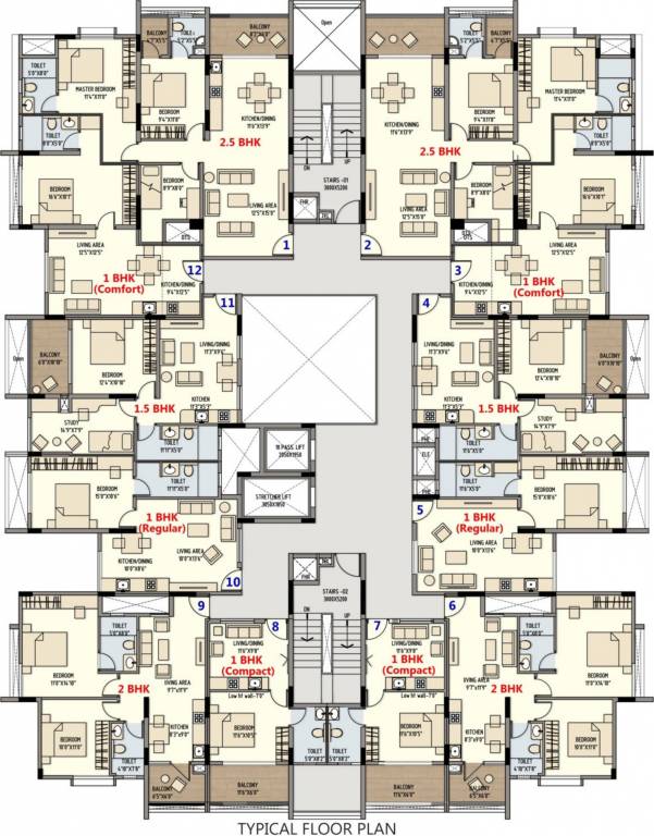 Images for Cluster Plan of DivyaSree Serene Nest