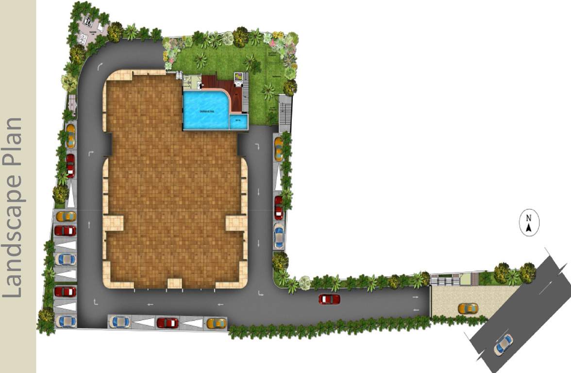  serene nest Images for Layout Plan of DivyaSree Serene Nest