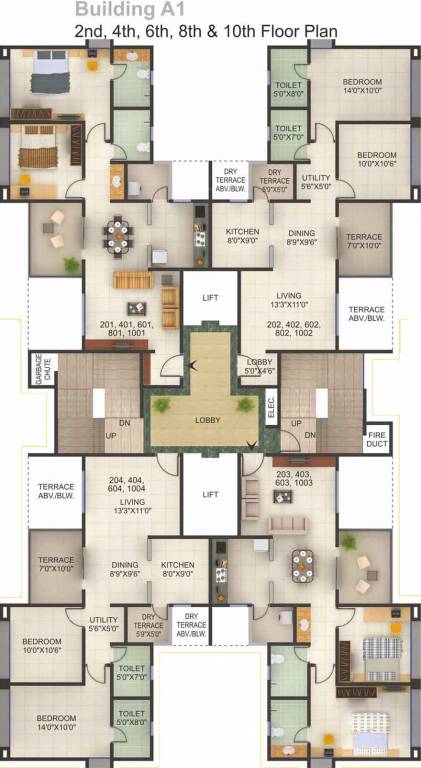 Images for Cluster Plan of Kumar Princeville