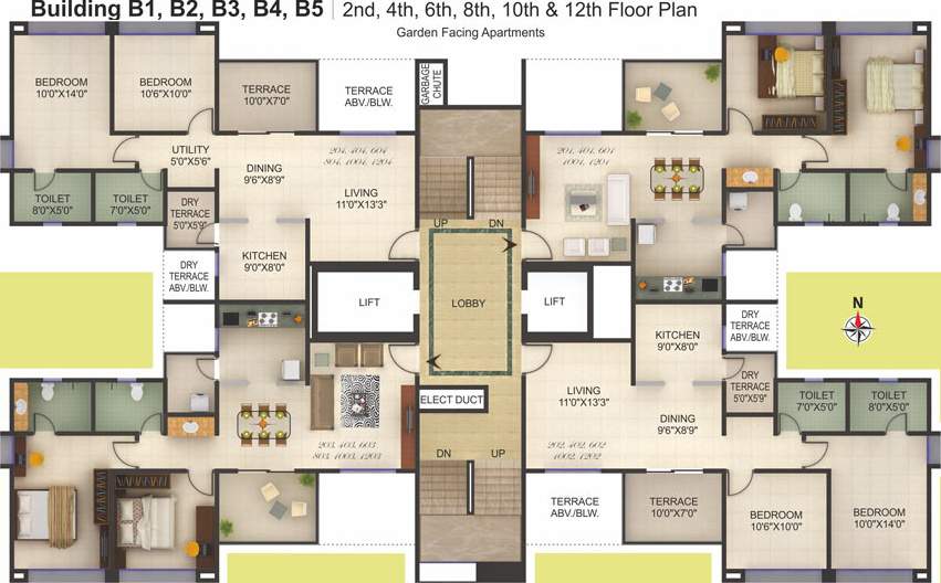 Images for Cluster Plan of Kumar Princeville