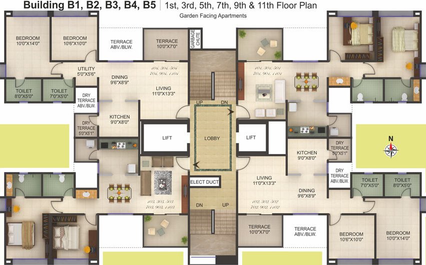 Images for Cluster Plan of Kumar Princeville