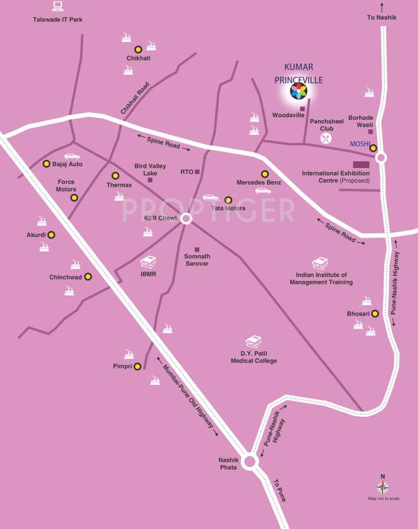  princeville Images for Location Plan of Kumar Princeville