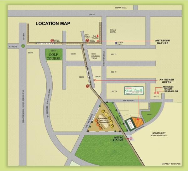 Location Plan golf-view-ii-phase-i Location Plan