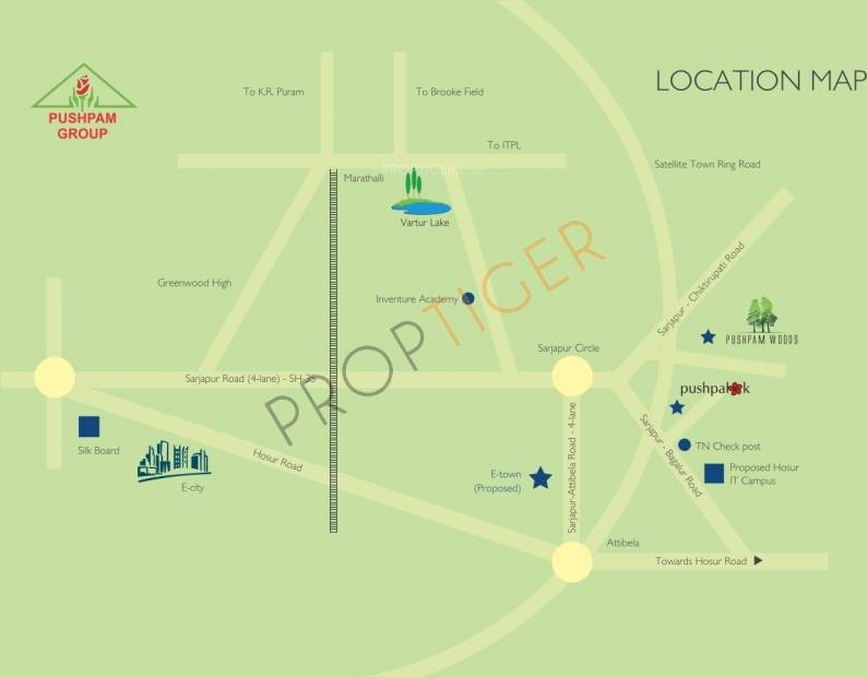Images for Location Plan of Pushpam Woods