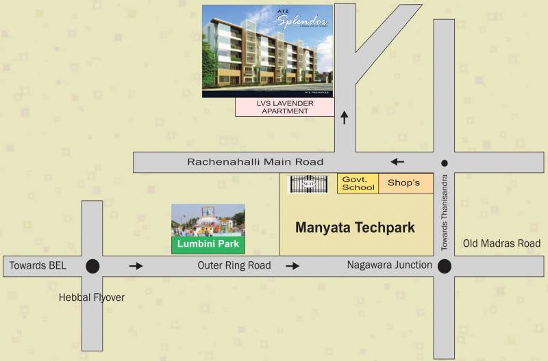 Images for Location Plan of ATZ Properties Splendor