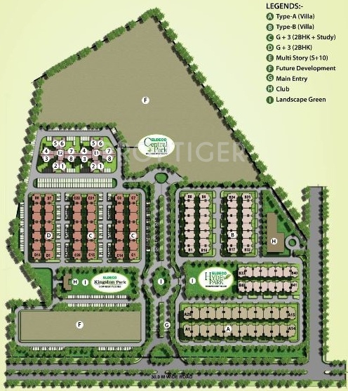 Images for Master Plan of Eldeco Central Park