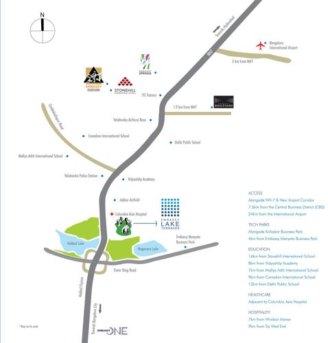  lake-terraces Images for Location Plan of Embassy Lake Terraces