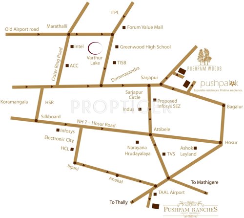 Images for Location Plan of Pushpam Ranches ranches Images for Location Plan of Pushpam Ranches