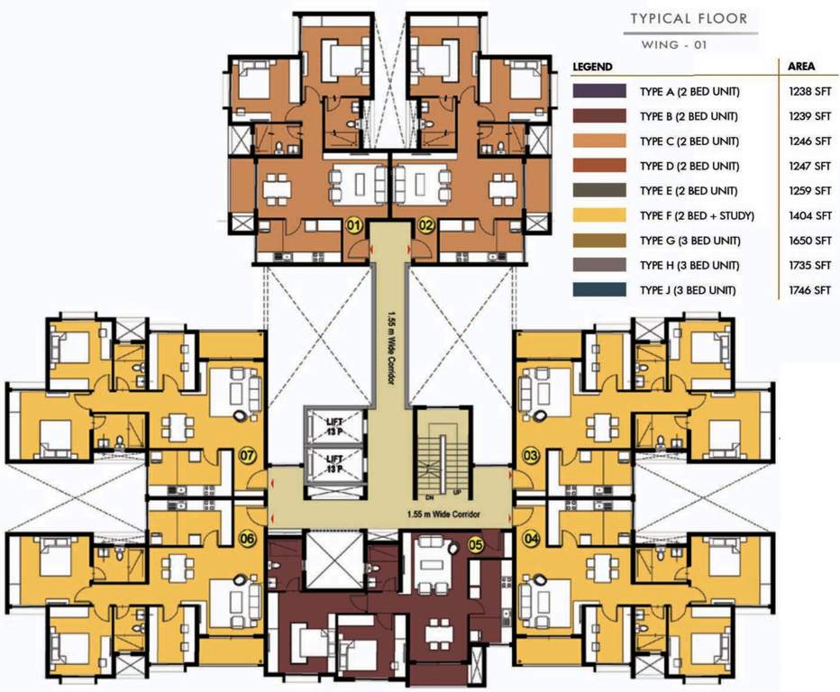  casabella Images for Cluster Plan of Prestige Casabella