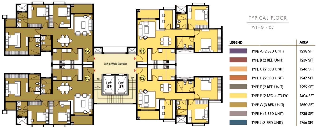  casabella Images for Cluster Plan of Prestige Casabella