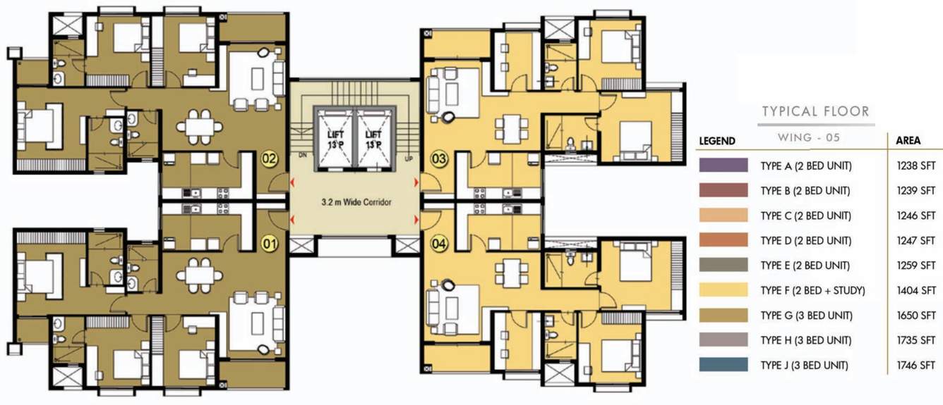  casabella Images for Cluster Plan of Prestige Casabella