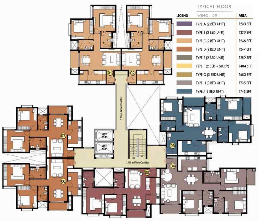  casabella Images for Cluster Plan of Prestige Casabella