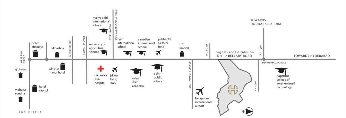  chancery Images for Location Plan of Hiranandani Chancery