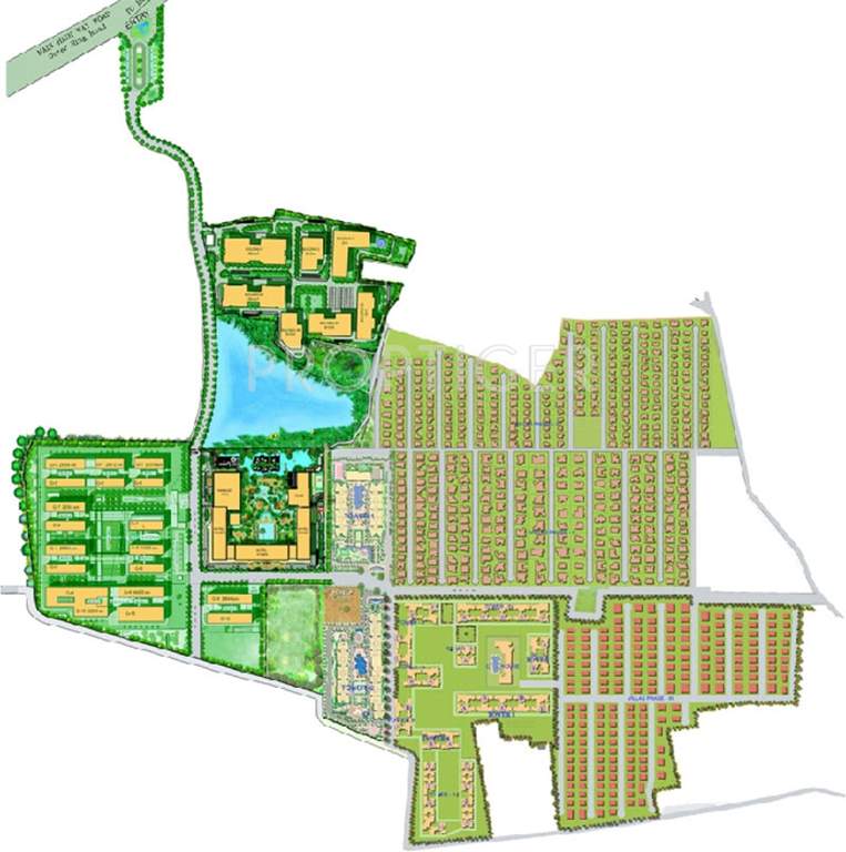 palm retreat villas Images for Layout Plan of Adarsh Palm Retreat Villas
